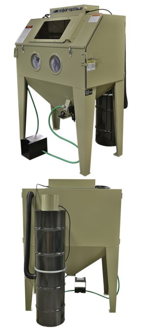 Zero Shopmate Suction Blast Cabinet Clemco Industries Corp