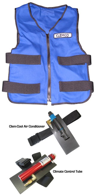 Comfort Vest Industry Workers Stay Warm Cool Clemco Industries