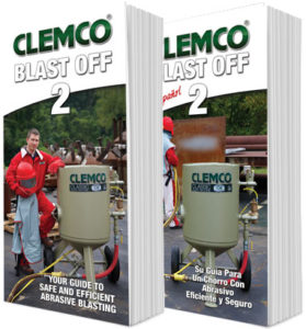 Clemco publishes "Blast Off 2" in English and Spanish. The book is full of abrasive blasting safety tips.