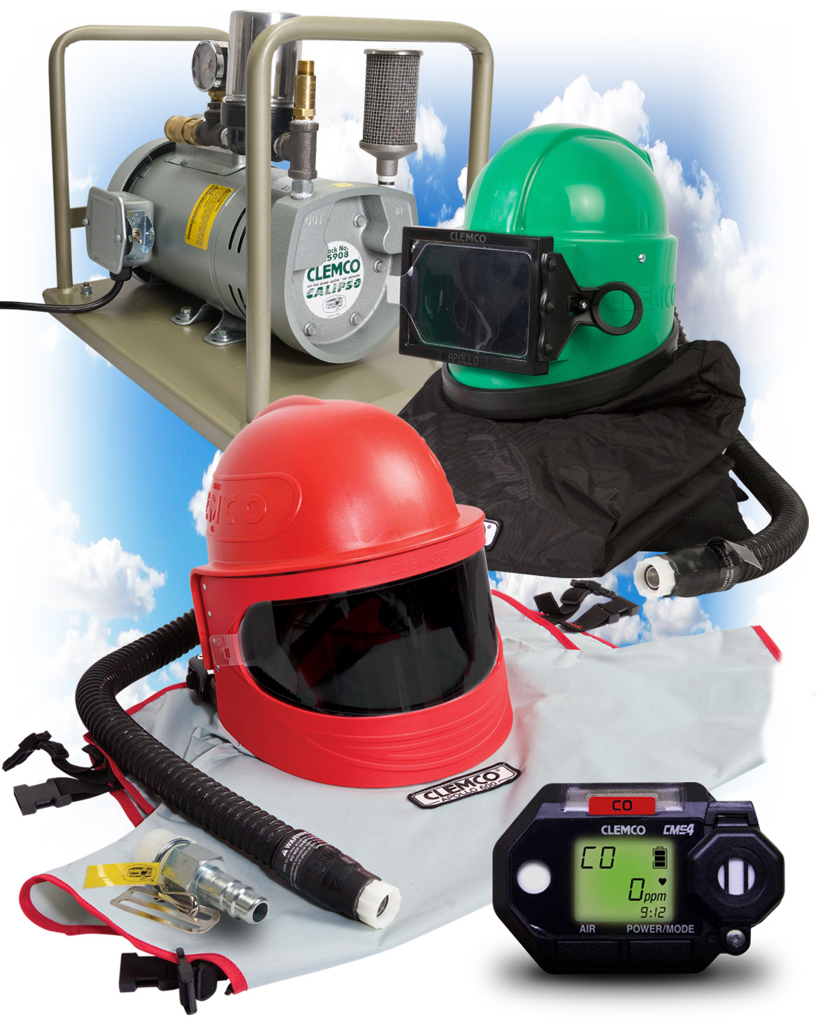 Apollo High-Pressure Respirator Systems, Safety Equipment, PPE