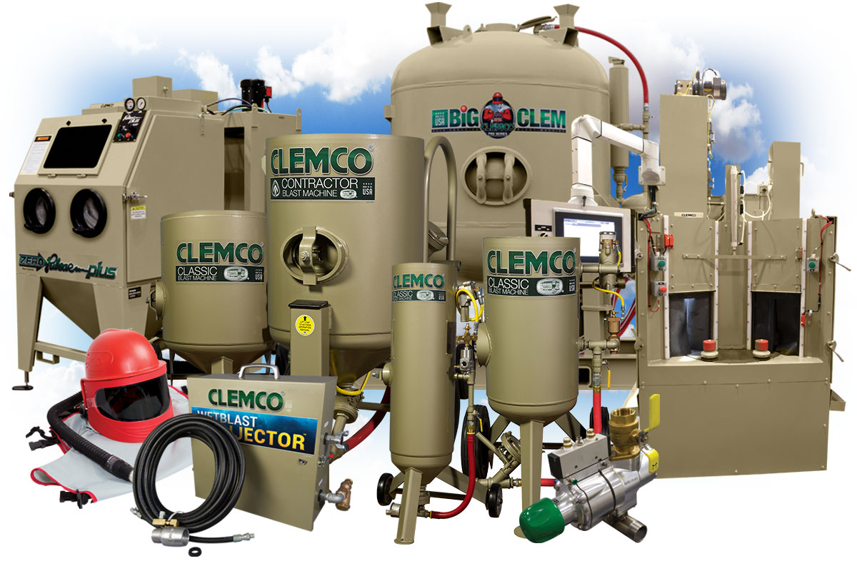 Clemco's Abrasive Blasting Products