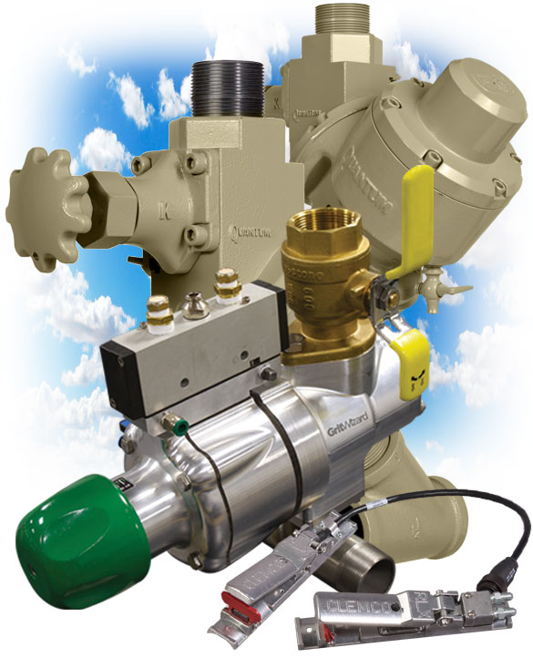 Abrasive Metering Valves and Remote Control Systems