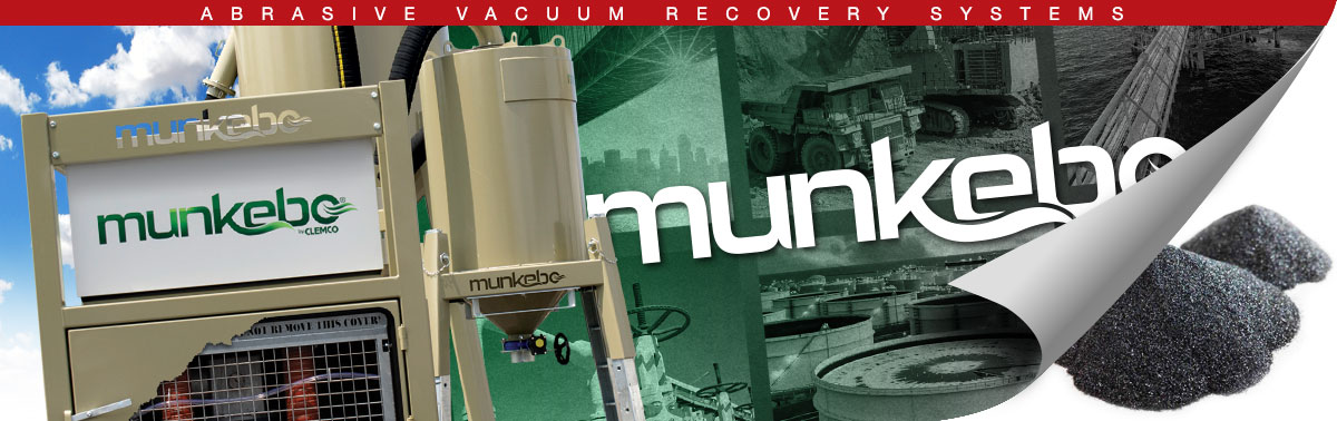 Munkebo Abrasive Vacuum Recovery Systems