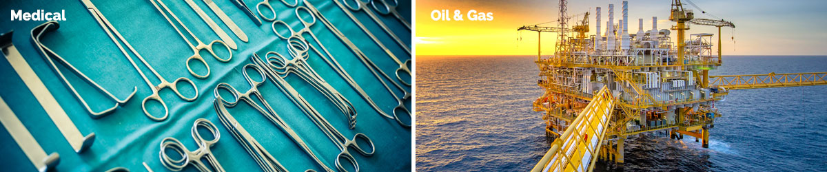 Medical and Oil & Gas