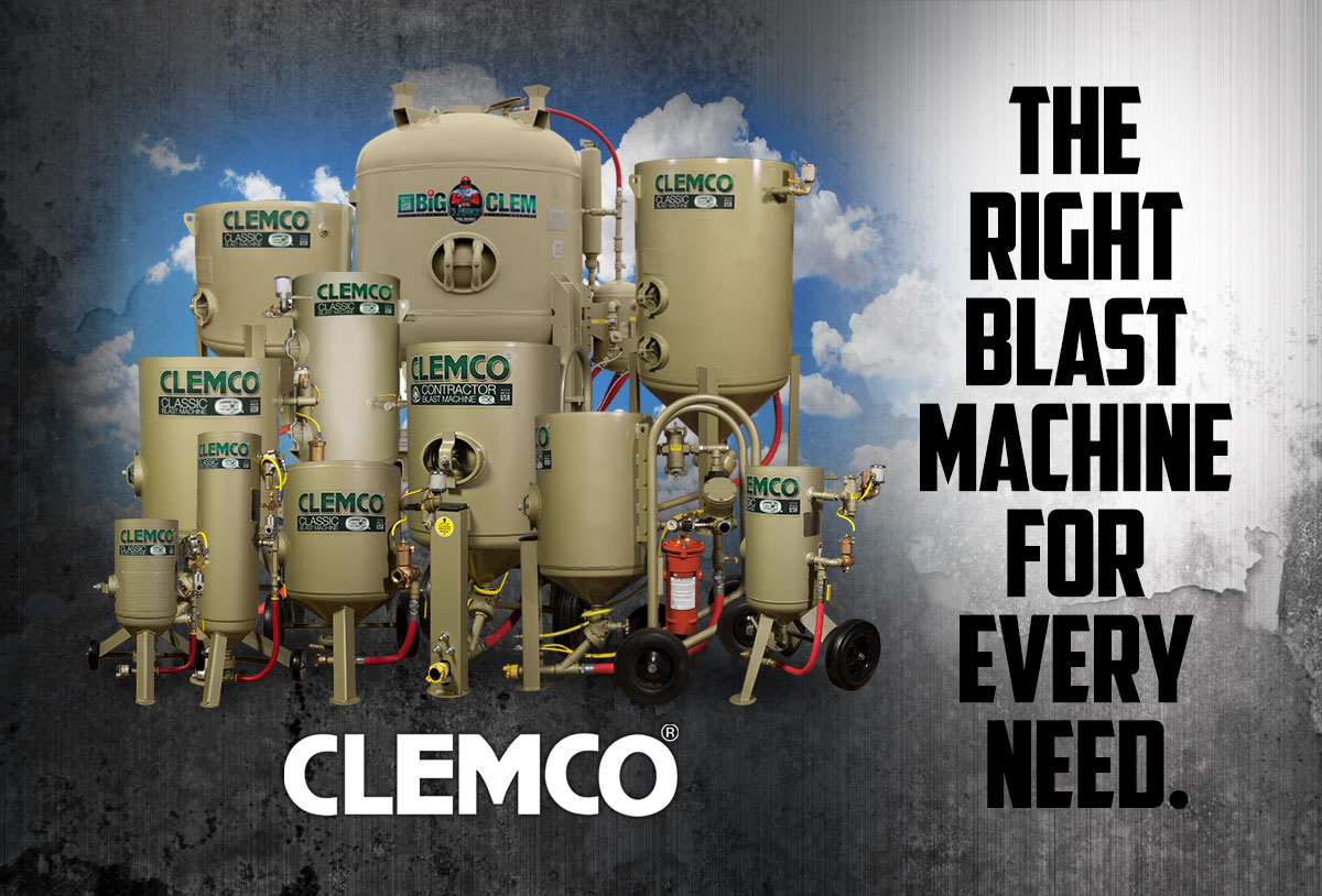 Clemco Family of Abrasive Blast Machines