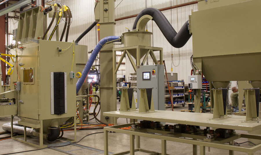 Specializes in shot peening of helicopter rotor blade components to enhance strength
